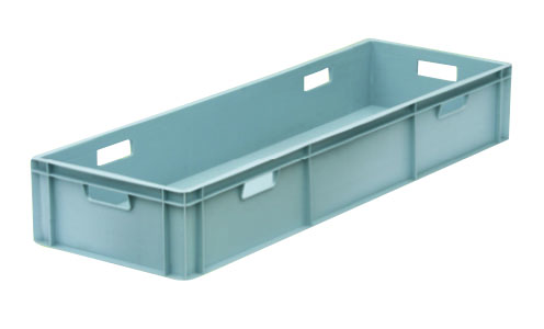 Přepravka ETAP 4122 šedá, OÚ, uzavřená